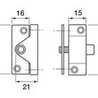 Yale Locks 8K118 Economy Window Lock additional 3