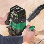 HiKOKI M1808DAJPZ 1/4in Trimmer 18V 1 x 5.0Ah Li-ion additional 2