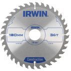 IRWIN® Corded Construction Circular Saw Blade, ATB additional 14