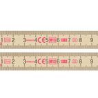 STANLEY® Wooden Folding Rule 2m additional 1