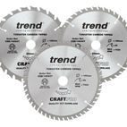 Trend CraftPro Cordless Saw Blade Triple Pack additional 2