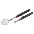 Sealey S0940 Telescopic Magnetic Pick-Up Tool &amp; Inspection Mirror Set 2pc additional 2