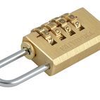 Faithfull Brass Combination Padlock additional 9