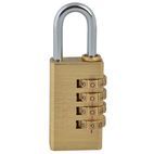 Faithfull Brass Combination Padlock additional 1
