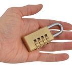 Faithfull Brass Combination Padlock additional 4