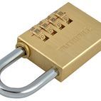 Faithfull Brass Combination Padlock additional 11