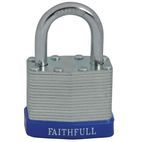 Faithfull Laminated Steel Padlock additional 2