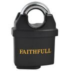 Faithfull PVC Coated Brass Padlock 50mm additional 1