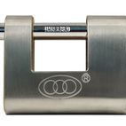 Faithfull Shutter Padlock Brass additional 2