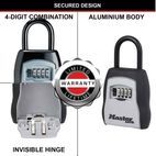 Master Lock 5400E Portable Shackled Combination Key Lock Box (Up To 3 Keys) additional 5