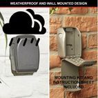 Master Lock 5415E Wall-Mounted Reinforced Key Lock Box additional 6