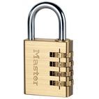 Master Lock Brass Finish Combination Padlock additional 1