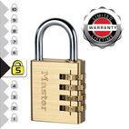 Master Lock Brass Finish Combination Padlock additional 4