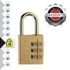 Master Lock Brass Finish Combination Padlock additional 9