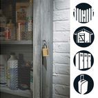 Master Lock Brass Finish Combination Padlock additional 7