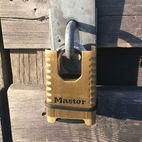 Master Lock Excell™ Closed Shackle Brass Combination 58mm Padlock additional 3