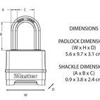 Master Lock Excell™ Combination Padlock additional 7