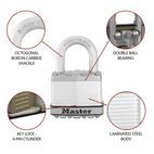 Master Lock Excell™ Laminated Steel Padlocks additional 15