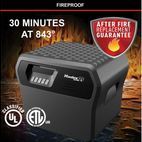 Master Lock Large Fire &amp; Waterproof Security Chest additional 3