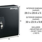 Master Lock Medium Key Storage Lock Box For 50 Keys additional 3