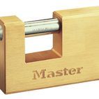 Master Lock Rectangular Solid Brass Body Shutter Padlocks additional 1