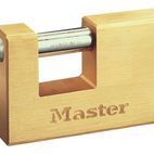 Master Lock Rectangular Solid Brass Body Shutter Padlocks additional 2