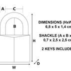 Master Lock Solid Brass Padlocks Double Lever additional 21