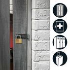 Master Lock Solid Brass Padlocks Double Lever additional 28