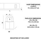 Master Lock Weather Tough® Padlocks additional 4