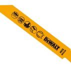 DEWALT Bi-Metal Reciprocating Blade for Metal Cordless 152mm x 18 TPI (Pack 5) additional 1
