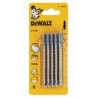 DEWALT HSS Metal Cutting Jigsaw Blades Pack of 5 T127D additional 2