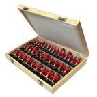 Faithfull 1/2in TCT Router Bit Set, 35 Piece additional 1