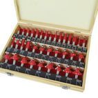 Faithfull 1/2in TCT Router Bit Set, 35 Piece additional 2