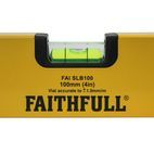Faithfull Magnetic Mini Level 100mm additional 2