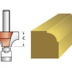 Faithfull Ovolo/Rounding Cutters, 1/4in additional 5
