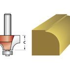 Faithfull Router Bit TCT Rounding Over 15.8mm x 9.5mm 1/4in Shank additional 3