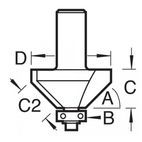 Trend 45° Bearing Guided Chamfer Cutter additional 4