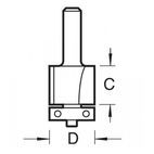 Trend 90° Bearing Guided Trimmer Cutter additional 8