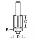 Trend 90° Bearing Guided Triple Flute Cutter additional 3