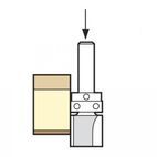 Trend 90° Shank Mounted Template Profiler additional 16
