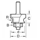 Trend Bearing Guided Corner Bead, 1/4in Shank additional 4