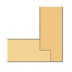 Trend C040 x 1/4 TCT Bearing Guided Rebater 35.0mm additional 4