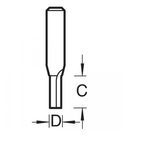 Trend CraftPro Two Flute Cutters, 1/4in Shank additional 13