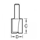 Trend CraftPro Two Flute Cutters, 1/4in Shank additional 9