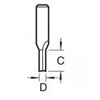Trend Two Flute Cutter TCT, 1/2in additional 35