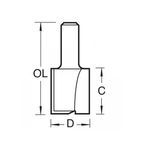 Trend Two Flute Cutter TCT, 1/2in additional 31