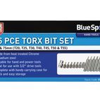 BlueSpot Tools TORX Bit Set, 15 Piece additional 1