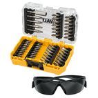 DEWALT DT70703 Screwdriving Set, 47 Piece + Safety Glasses additional 2
