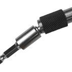 Faithfull 15° Flexi Bit Holder 75mm &amp; PZ2(x2) Bits additional 2