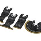 Faithfull Multi-Function Titanium Blade Set 4 Piece additional 1